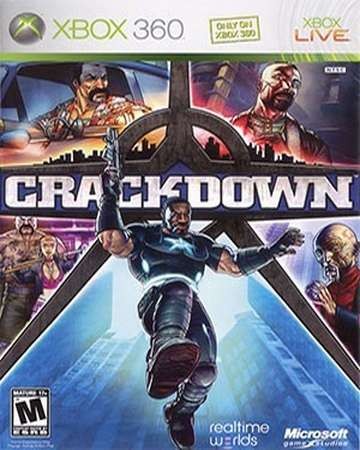 Crackdown XBOX 360 (cover inglese)