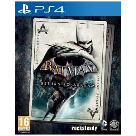 Batman Return To Arkham (1 Gioco Arkham Asylum) PS4