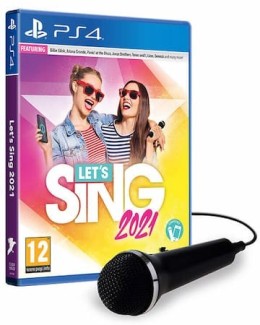 Lets Sing 2021 + Microfono PS4